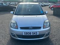Used Ford Fiesta Zetec 2008 Silver Hatchback