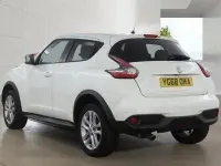 Used Nissan Juke N-Connecta 110 HP (80 kW) 2018 White SUV