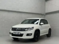 Used VW Tiguan R-line 177 HP (130 kW) 2013 White SUV