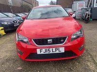 Begagnad Seat Leon FR 2015 Röd Halvkombi