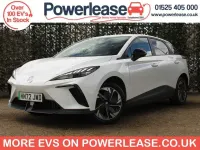 Begagnad MG MG4 EV SE 50 kW (69 HK) 2022 Vit Halvkombi