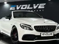 Used Mercedes C63S AMG Premium 2017 White Cabriolet