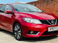 Used Nissan Pulsar S 115 HP (84 kW) 2024 Red Hatchback