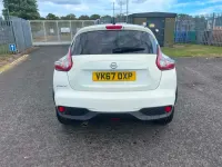 Used Nissan Juke Tekna 110 HP (80 kW) 2017 White SUV