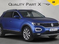 Used VW T-Roc SEL 150 HP (110 kW) 2021 Blue SUV