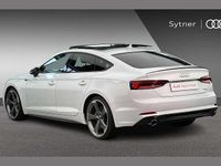 Used Audi A5 Sportback Black Edition 245 HP (180 kW) 2020 White Hatchback