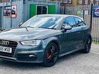 Used Audi A3 S-Line 184 HP (135 kW) 2015 Grey Hatchback