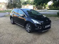 Used Peugeot 3008 Allure 120 HP (88 kW) 2016 Black Hatchback