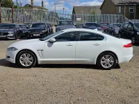 Used Jaguar XF Luxury 2014 White Sedan