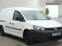 Used VW Caddy Maxi 102 HP (75 kW) 2013 White MPV