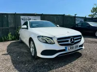 Used Mercedes E220 SE 194 HP (142 kW) 2018 White Sedan