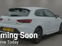 Used Seat Leon FR 150 HP (110 kW) 2018 White Coupe