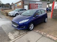 Used Ford Fiesta Zetec 2017 Blue Hatchback