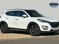Second-hand Hyundai Tucson Premium SE 186 CP (136 kW) 2020 Alb SUV