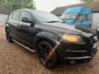 Used Audi Q7 S-Line 240 HP (176 kW) 2008 Black SUV