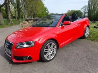 Used Audi A3 Cabriolet S-Line 105 HP (77 kW) 2010 Red Cabriolet