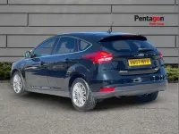 Used Ford Focus Zetec 123 HP (90 kW) 2017 Black Hatchback
