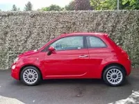 Used Fiat 500 Pop Star 69 HP (50 kW) 2017 Red Hatchback