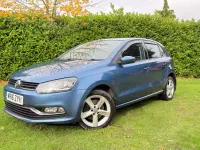 Usado VW Polo SEL 110 HP (80 kW) 2016 Azul Citadino