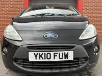 Used Ford Ka 69 HP (50 kW) 2010 Black Hatchback