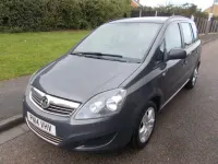 Używany Vauxhall Zafira 115 KM (84 kW) 2014 Szary Minivan