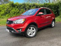 Used SsangYong Korando 2014 Red SUV