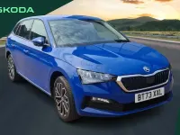 Used Skoda Scala SE L 108 HP (79 kW) 2023 Blue Hatchback