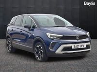 Used Vauxhall Crossland Elite 2021 Blue SUV