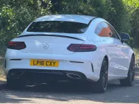 Used Mercedes C220 2016 White Coupe