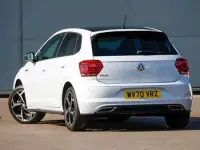 Usado VW Polo R-line 115 HP (84 kW) 2020 Prateado Citadino