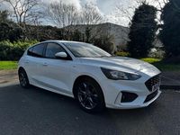 Used Ford Focus ST-Line 125 HP (91 kW) 2019 White Hatchback