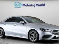 Used Mercedes CLA180 AMG line 136 HP (100 kW) 2022 Silver Sedan