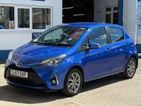Used Toyota Yaris 2017 Blue Hatchback