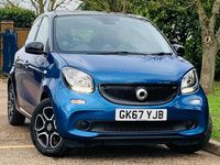 Used Smart ForFour Premium 2017 Black Hatchback