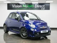 Used Abarth 595 140 HP (102 kW) 2016 Blue Hatchback