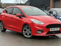 Used Ford Fiesta ST-Line X 100 HP (73 kW) 2019 Red Hatchback