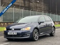 Used VW Golf VII GT 150 HP (110 kW) 2015 Blue Hatchback