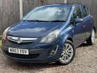 Used Vauxhall Corsa 2013 Blue Hatchback