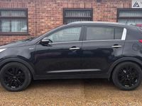 Begagnad Kia Sportage 134 HK (98 kW) 2012 Svart SUV
