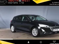 Used Ford Focus Titanium 125 HP (91 kW) 2019 Black Hatchback