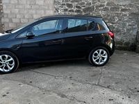 Begagnad Vauxhall Corsa SRi 2016 Svart Halvkombi