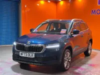 Gebraucht Skoda Karoq SE L 150 PS (110 kW) 2023 Blau SUV