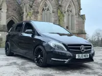 Used Mercedes B200 2012 Black Hatchback