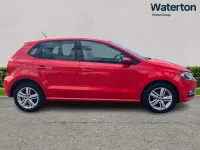 Used VW Polo Edition 90 HP (66 kW) 2017 Red Hatchback