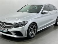 Usado Mercedes C220 AMG line 194 HP (142 kW) 2019 Prateado Sedan