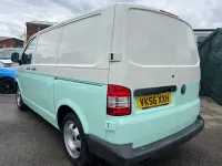 Used VW T5 84 HP (61 kW) 2007 White green Van