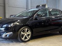 Used Peugeot 308 Allure 115 HP (84 kW) 2015 Black Hatchback