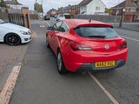 Used Vauxhall Astra GTC SRi 2012 Red Hatchback