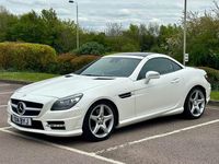 Used Mercedes SLK250 AMG 204 HP (150 kW) 2014 White Cabriolet