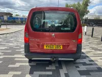 Used Peugeot Partner Tepee Outdoor 2010 Red MPV